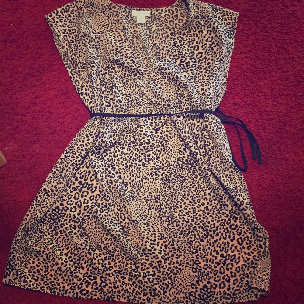 Leopard print maternity